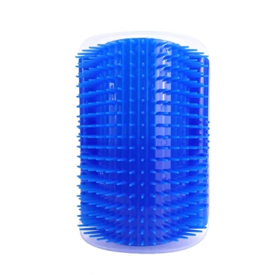 Paquete de 2 cepillos autoacicalamiento para gatos mascotas esquina aseo masaje peine juguetes y hierba gatera Foto 1 de 4