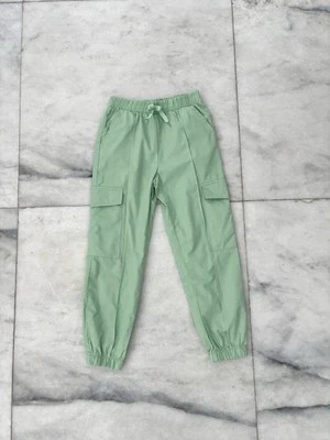 Y2K Vintage Limited Too Cargo Pants Girls Green Pocket Tapered Leg Youth 6X - Image 1 of 4