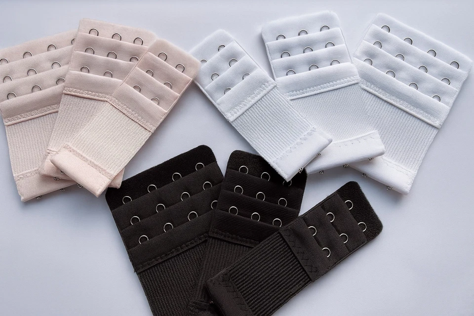 3ROW 2,3,4 Hook Bra Extender Extension Bra Strap Strapless Underwear Maternity - Image 1 of 1