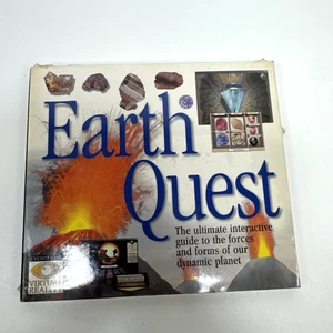 Earth Quest CD ROM Apprentissage interactif DK Scholastic (neuf scellé) - Photo 1/4