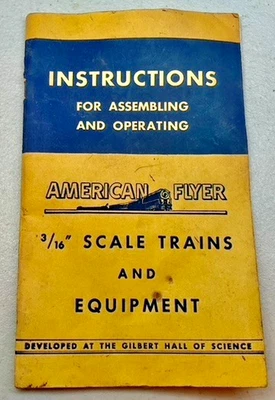 American Flyer No. M2690 Assembly & Operating Instructions Manual ! - Image 1 of 4