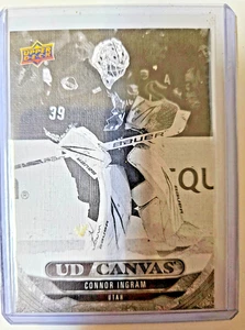 Connor Ingram Black&White Canvas 2024-25 Upper Deck Series 1 - Picture 1 of 1