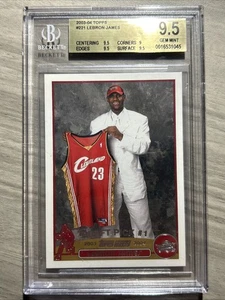 2003 Topps LeBron James #221 Rookie RC Cavs BGS 9.5 Gem Mint Draft Pick #1 - Bild 1 von 2