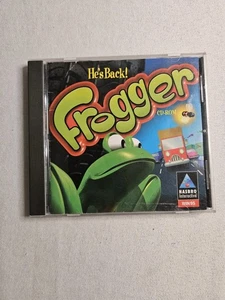 Frogger Gioco PC Windows CD-ROM con Custodia Jewel e Manuale 1997 Hasbro - Foto 1 di 5