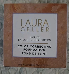 NEU LAURA GELLER Baked Balance-n-Brighten farbkorrigierende Foundation FAIR Box - Bild 1 von 4