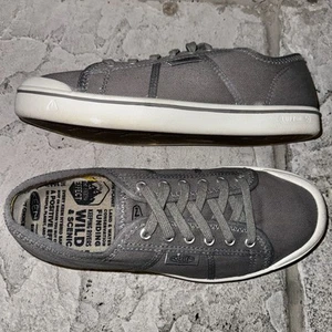 Mint Keen Eldon Slate-Gray Canvas Low Sneakers Shoes 9 Mens 1026466 - Picture 1 of 9