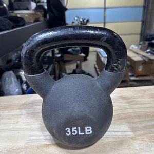 35 Pfund Kettlebell Gewichtstraining Übung Gym Fitness - Bild 1 von 5