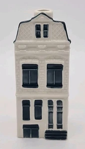 KLM Bols Delft Blue Miniature House No71 Open Empty Amsterdam Collectible No Alc - Picture 1 of 6