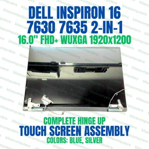 Dell Inspiron 7630 2-in-1 Laptop 16" Touch Screen FHD+ Silver 174MM NVJCC - Picture 1 of 1