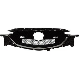 Grille Assembly For 2017-2021 Mazda CX-5 Textured Dark Gray Shell Honeycomb - Picture 1 of 6
