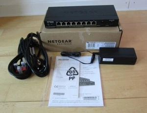 Netgear Business S350-Series GS310TP PoE+ Gigabit Switch 10 Ports (2xSFP) OVP! - Bild 1 von 7