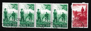 Norway - Sport fishing - 6 used stamps 1984 - Picture 1 of 1