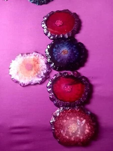 Handmadeuntersetzer aus Epoxydharz - Bild 1 von 10