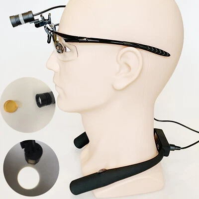 Clipe de alto brilho farol dental luz circular ponto filtro laranja - Imagem 1 de 4