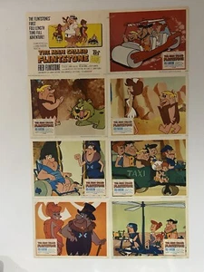 The Man Called Flintstone 1966 Vintage Lobby Card Set a Hanna-Barbera Film - Bild 1 von 9