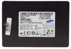 Samsung MZ-7TE5120 512GB Sata 2.5" SSD Solid State Drive 92% Health - Afbeelding 1 van 2