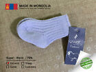Mongolian 100% Cashmere Childrens Kids Socks Very Warm Natural 0-1 Years Old 1pc