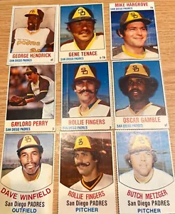 1977 1978 1979 Hostess Dave Winfield 9 card Padres Lot - Picture 1 of 6