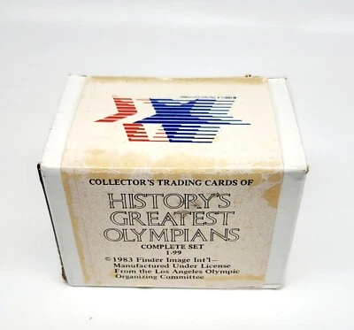 FACTORY SEALED SET CASSIUS CLAY GEORGE FORMAN 1983 HISTORY'S GREATEST OLYMPIANS - Image 1 of 3
