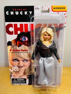 NUEVO Mego Monsters Bride of Chucky TIFFANY 8" Figura de Acción 14 Pts Articulación - Imagen 1 de 3
