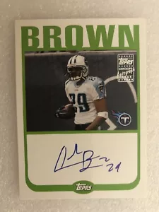2004 Topps Signature Edition Chris Brown #A-CB Auto Colorado - Picture 1 of 2