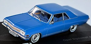 Opel Diplomat A Coupe V8 1965-67 Blue 1:43 - Picture 1 of 4