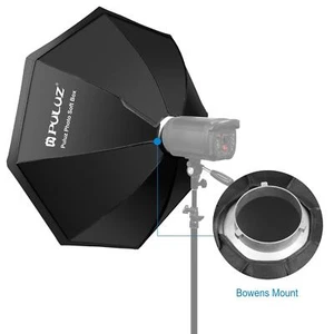 PULUZ 36"/95cm Portable Octagon Umbrella Softbox For Studio Speedlight Flash US - Picture 1 of 8