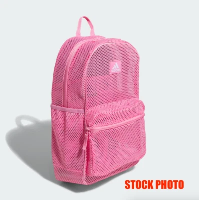 adidas Hermosa Mesh Backpack Bliss Pink - Image 1 of 4