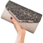 Fashion Clutch Handbag For Women Glitter Chain Shoulder Bag Banquet Evening Bag