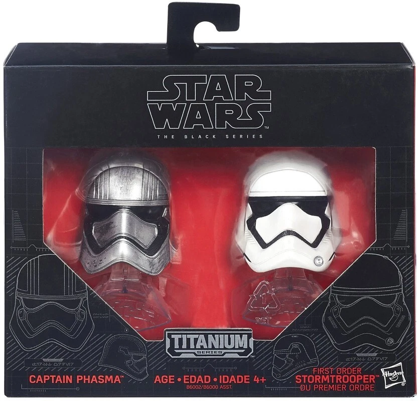Juego de 2 Cascos Star Wars Titanium Series - Serie Negra - NUEVO Foto 1 de 1