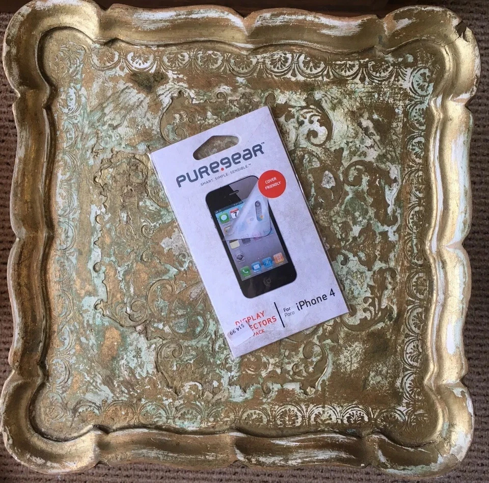 Protector de pantalla Pure Gear y limpieza de pantalla iPhone 4S o paquete de 4 de 1** Foto 1 de 1