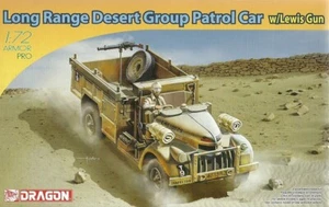 Dragon 1/72 (20mm) Chevrolet 30cwt LRDG Patrol Car Con Mitragliatrice Lewis - Picture 1 of 1