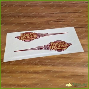 1950 Harley Davidson Classic Flames Gas Fuel Tank Premium Tape Decals Stickers - Bild 1 von 3