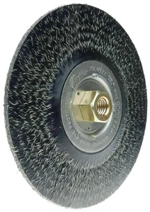 5PCS Weiler 35216 Polyflex Encapsulated Weld Cleaning Brush 7", 0.014" Steel - Picture 1 of 4