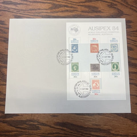 Australia FDC Ausipex 84 XL Cover