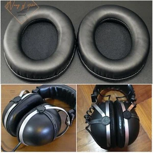 Almohadillas de cuero ovaladas de terciopelo de espuma gruesa para auriculares Pioneer SE-305 - Imagen 1 de 14