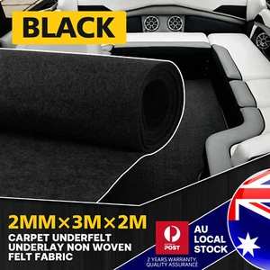 12SQM Felt Car Carpet Boat Cabin Deck Van Wall Liner Outdoor Home Floor Underlay - Picture 1 of 15
