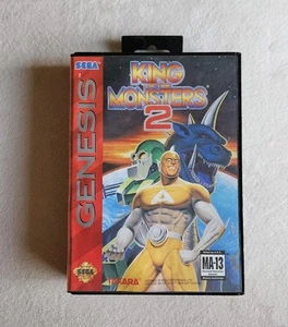 KING OF MONSTERS 2 SEGA GENESIS COMPLETE IN BOX - Picture 1 of 8