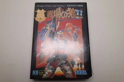 Senjo no Okami MERCS II Sega Mega Drive Japan Manual *US Seller* *works* - Image 1 of 4