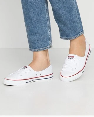 converse, All Star Ballet Lace Slip, Gr. 38,  wie Neu, 1 mal Getragen - Bild 1 von 4