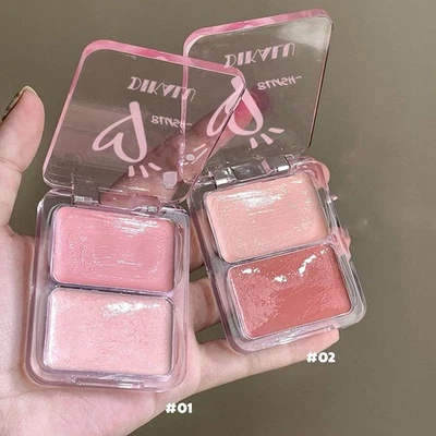 Colorete hidratante crema mejillas labios rubor de ojos rosa sombra de ojos contorno Brighteni - Foto 1 de 4