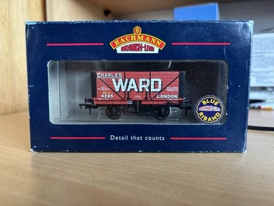 Bachmann 37-151 8 Plank Wagon Charles Ward of London 4265, MINT CONDITION ! - Image 1 of 4
