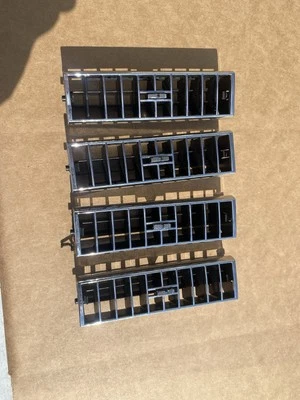 74-78 Cadillac Eldorado A/C Dash Pad Vents Set - Image 1 of 4