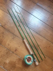 Maxcatch Premier 9ft 8wt Rod & Avid Reel Combo W/ Maxcatch Gold 8wt Line & Tube - Picture 1 of 5