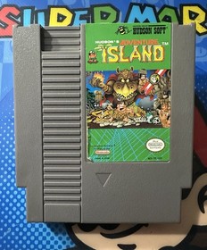 Hudson&rsquo;s Adventure Island (Nintendo Entertainment System, 1985) NES Authentic