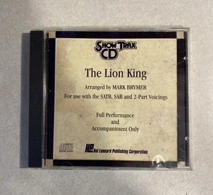 The Lion King Choral Medley Mark Brymer ShowTrax CD SATB SAB 2-Part Disney Music - Bild 1 von 9