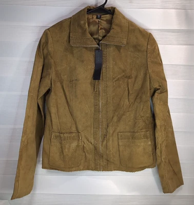 Chaqueta de gamuza vintage ISDA & Co M bonitos detalles etiquetas originales leer descripción Foto 1 de 4