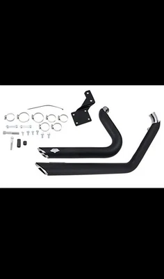 Vance & Hines - 47221 - Sistema de escape escalonado Shortshots, negro Foto 1 de 4