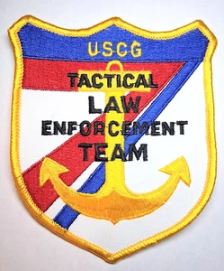 US Coast Guard Tactical Law Enforcement Team Patch - FREE TRACKED US SHIPPING - Picture 1 of 1
