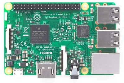 Raspberry Pi 3 Model B Single Board Computer HDTV WiFi Bluetooth 1GB RAM - Image 1 of 4